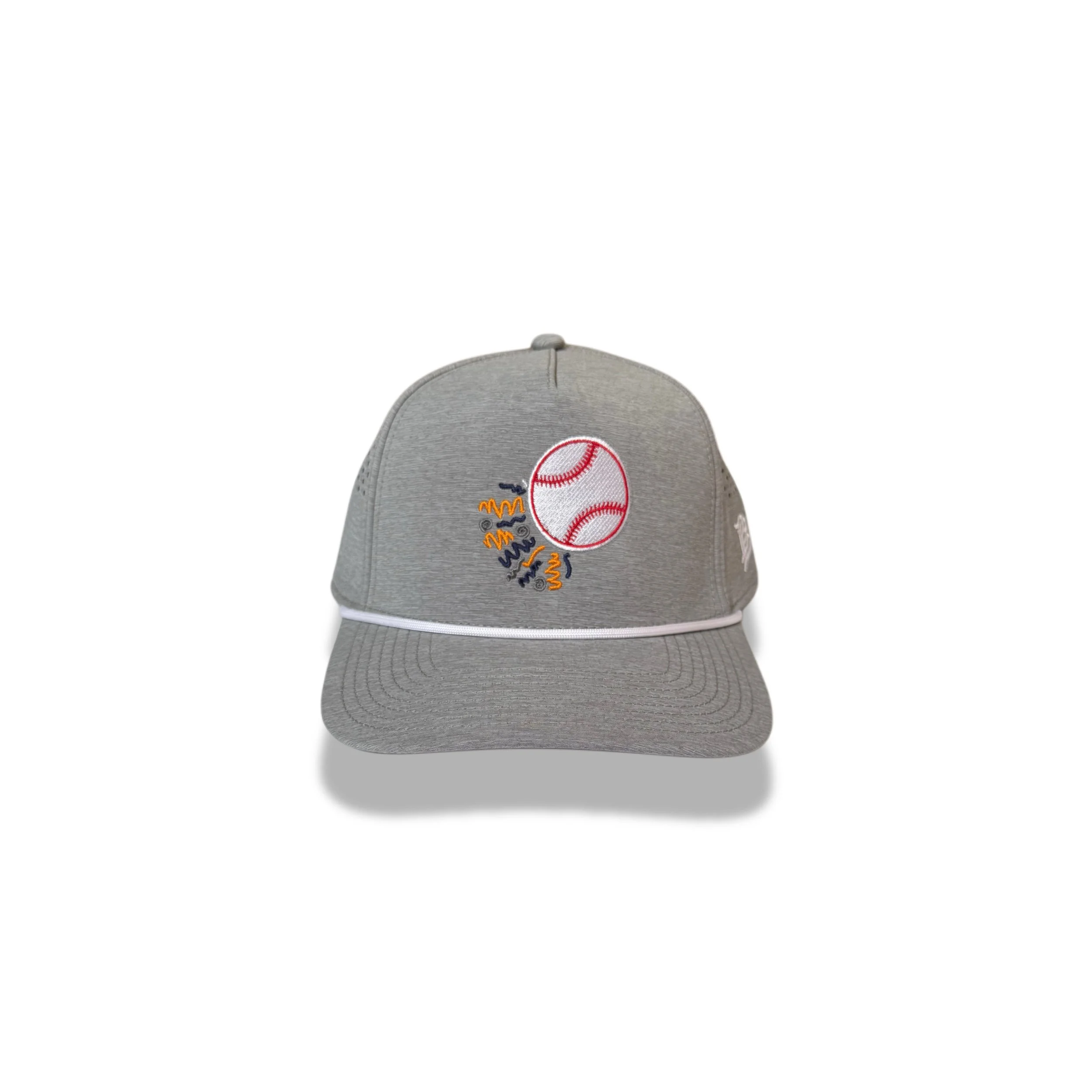 Traditional Baseball - Orange, Navy, Charcoal