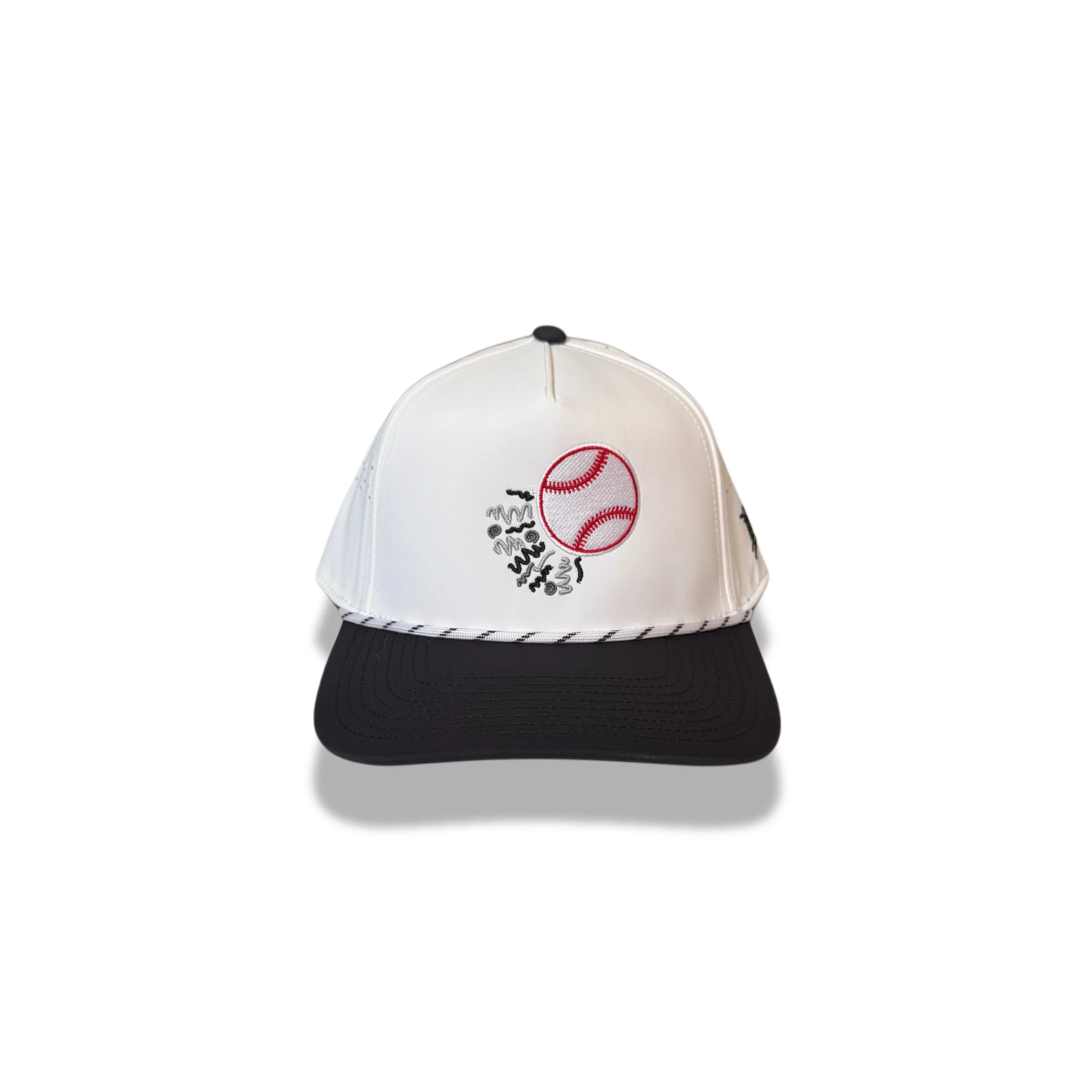 Traditional Baseball - Grey, Black, Charcoal