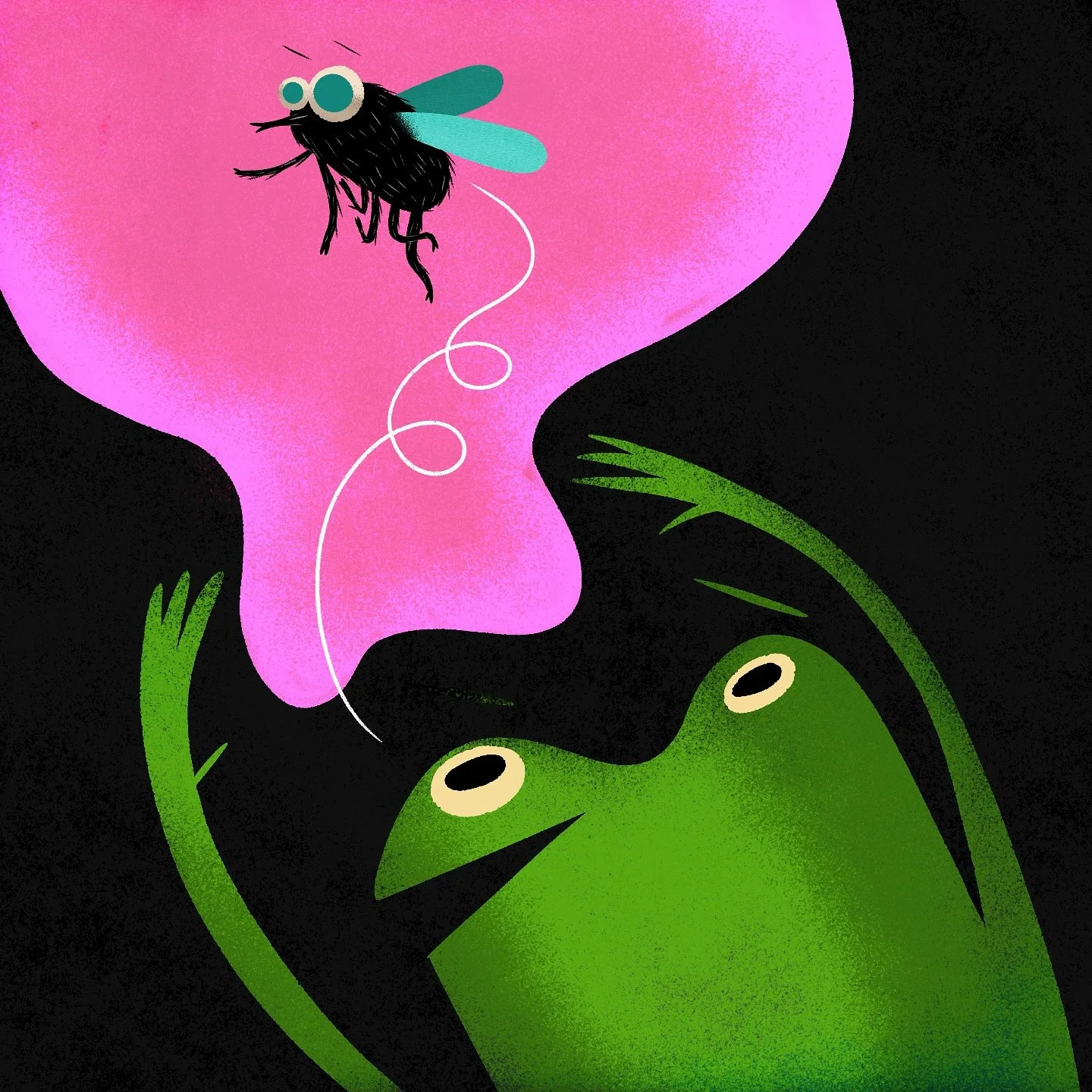 &ldquo;It is a good day to be a fly.
It is a regular day to be a frog.&rdquo;

Flat truths from the pond. 🐸✨

#FrogAndFly #OddballIllustration #MinimalStory #ChildrenBookStyle #DeadpanWhimsy #LitBookArt #FrogVibes #WhimsicalWeird #FrogsOfInstagram #