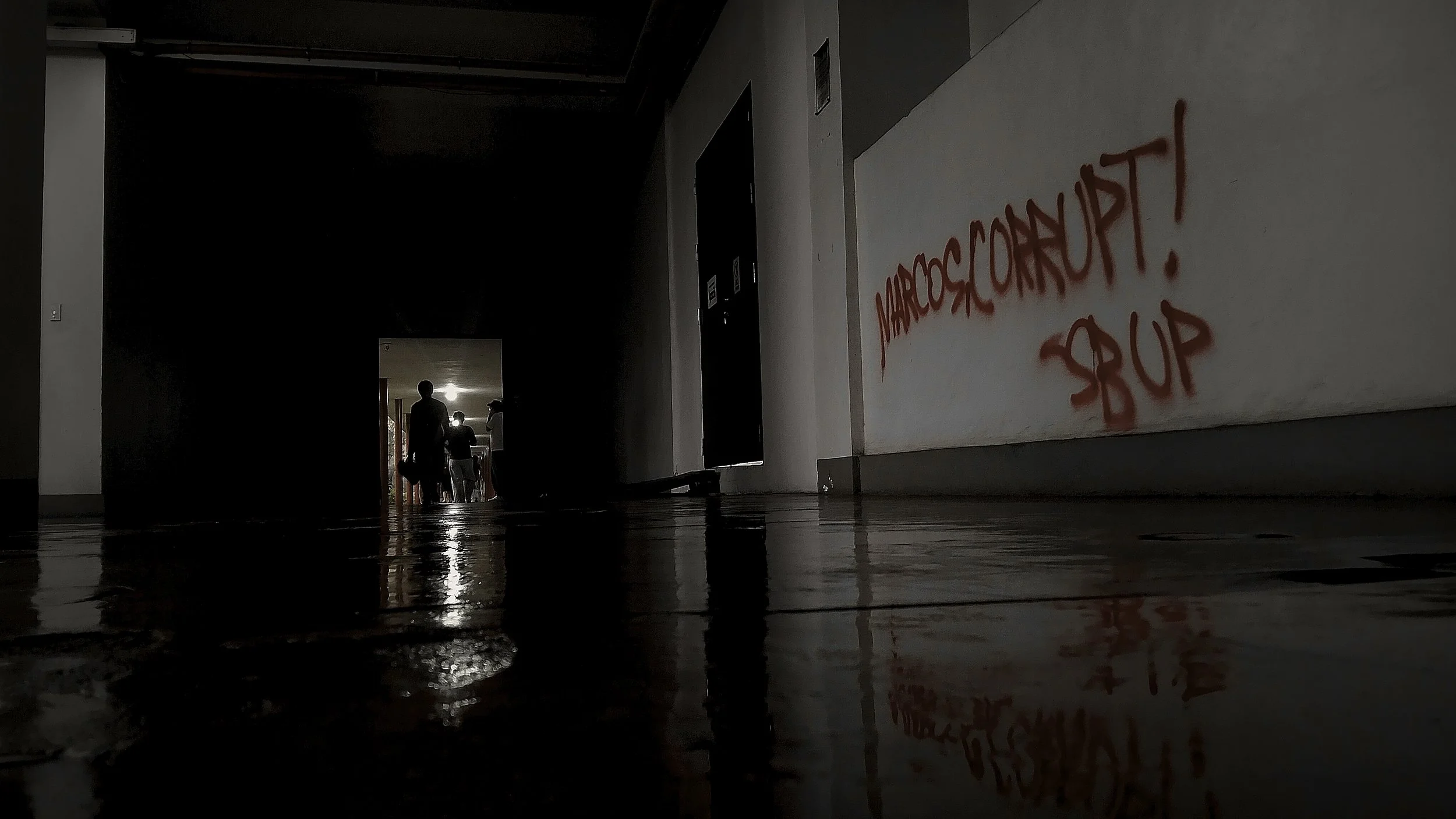 Graffiti in Palma Hall