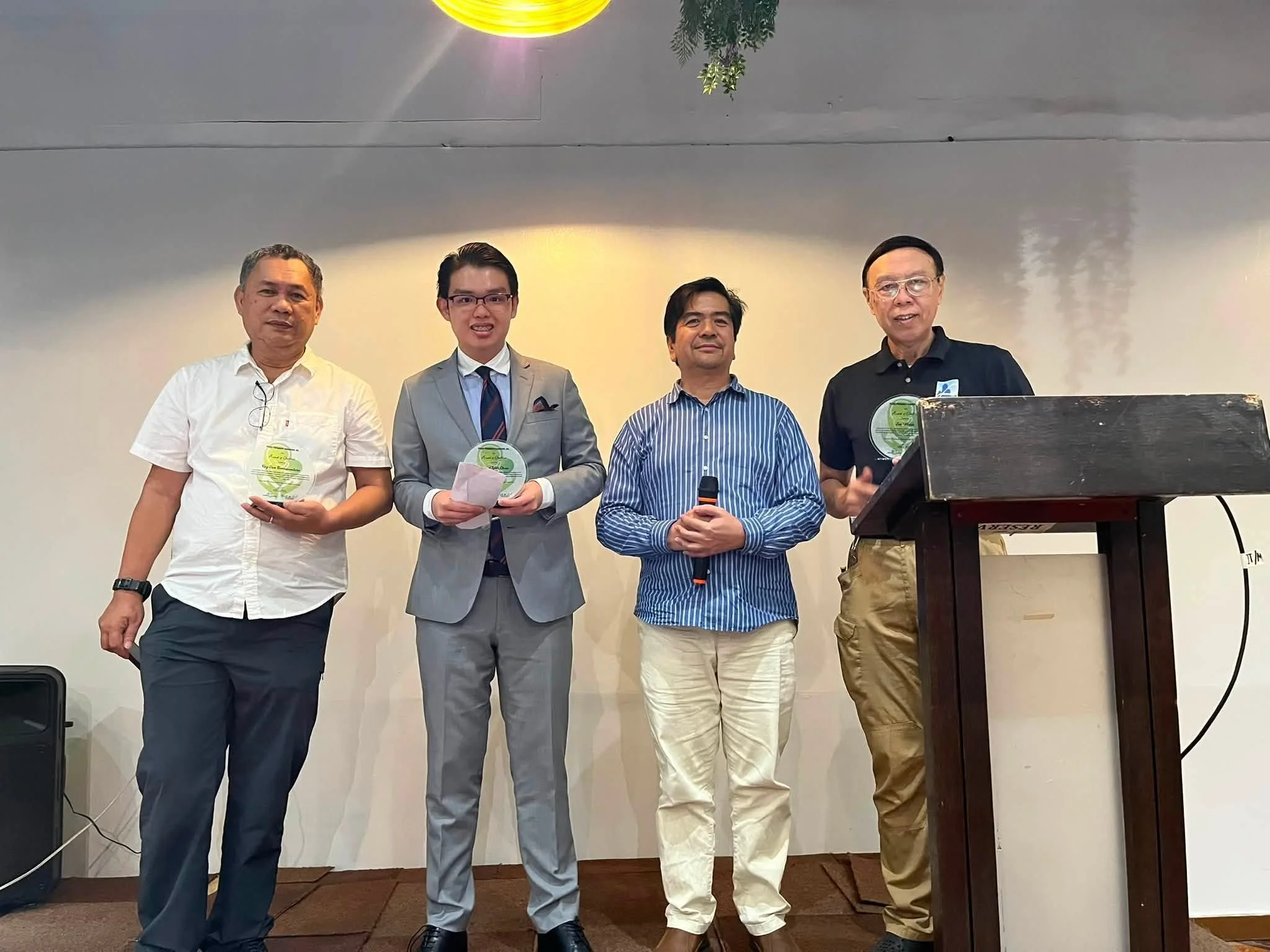 Collegium president Tyler Chua presents paper at Magnifica Humanitas conference