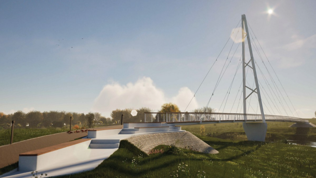 Kanklių stygos virš Nevėžio: Krekenavoje projektuojamas išskirtinis tiltas