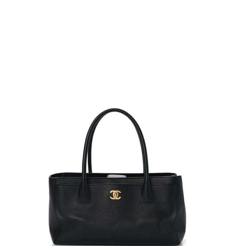 Medium Cerf CC Tote Shopping Bag Black