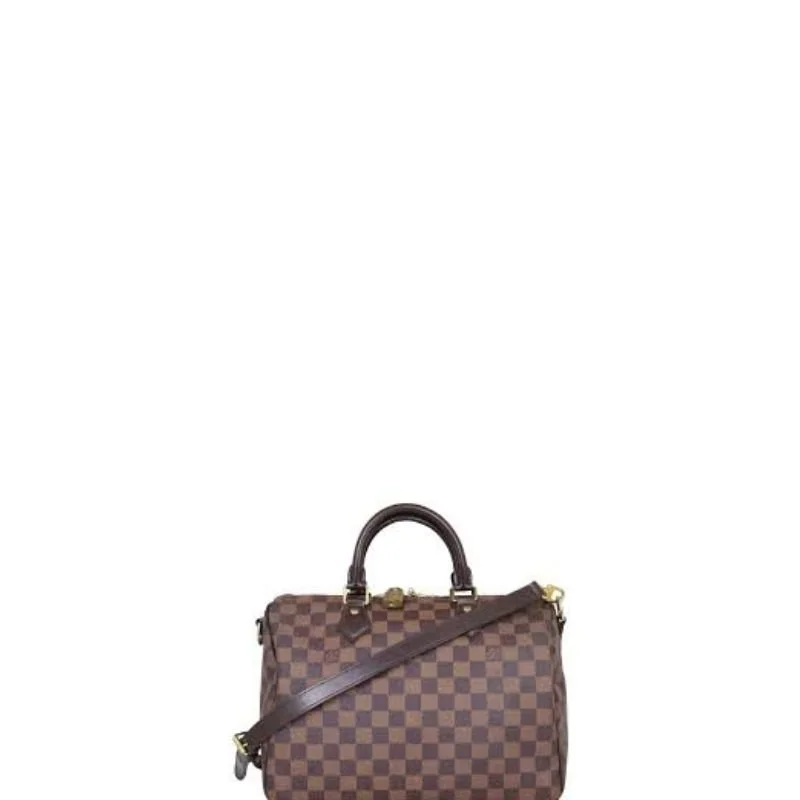 Speedy Damier 30 Bag Brown