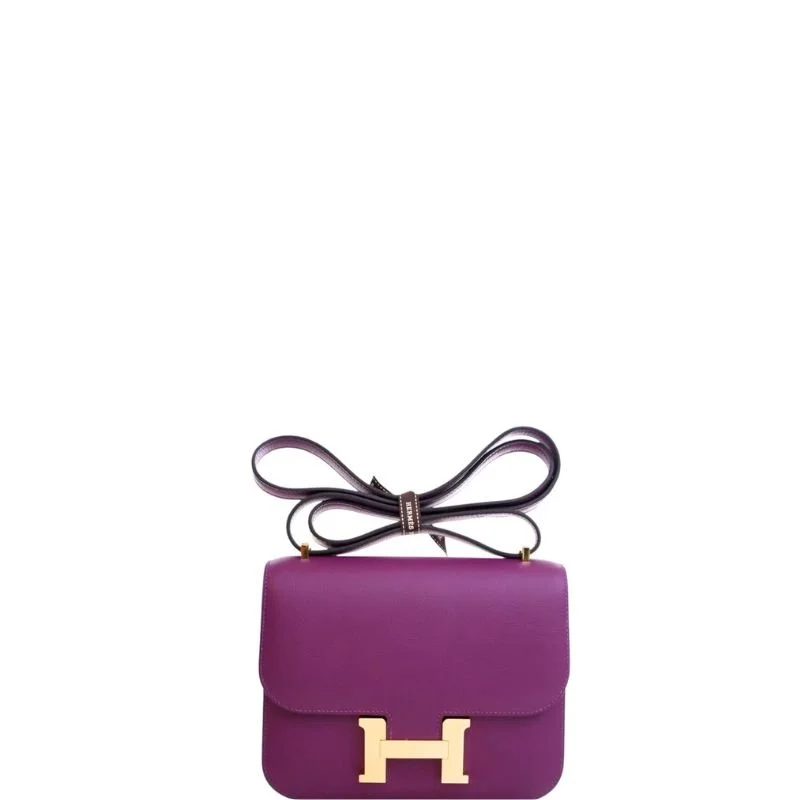 Constance Shoulder Bag Lilac/Gold