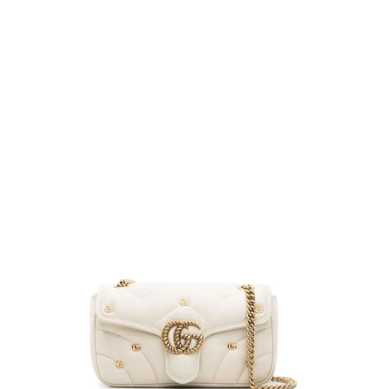Marmont GG Shoulder Bag White
