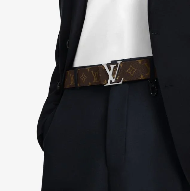 Monogram Leather Belt