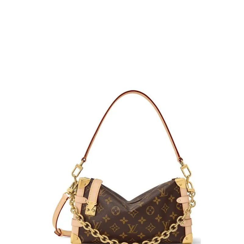 Side Trunk MM East West Bag Monogram Brown