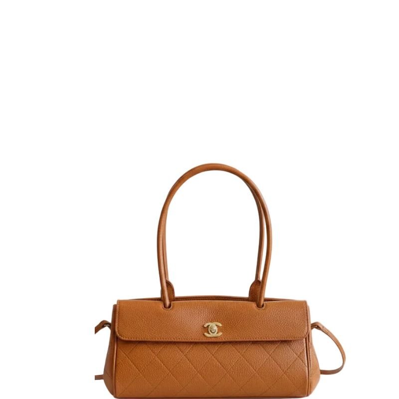 26S Small Shopping Baguette Bag Ginger