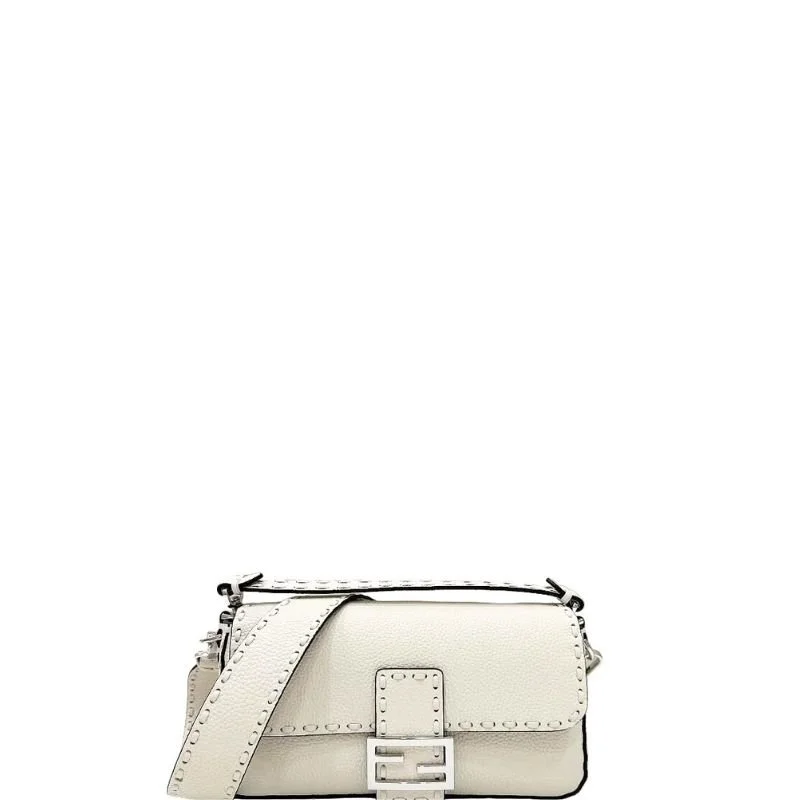 Baguette Shoulder Bag White
