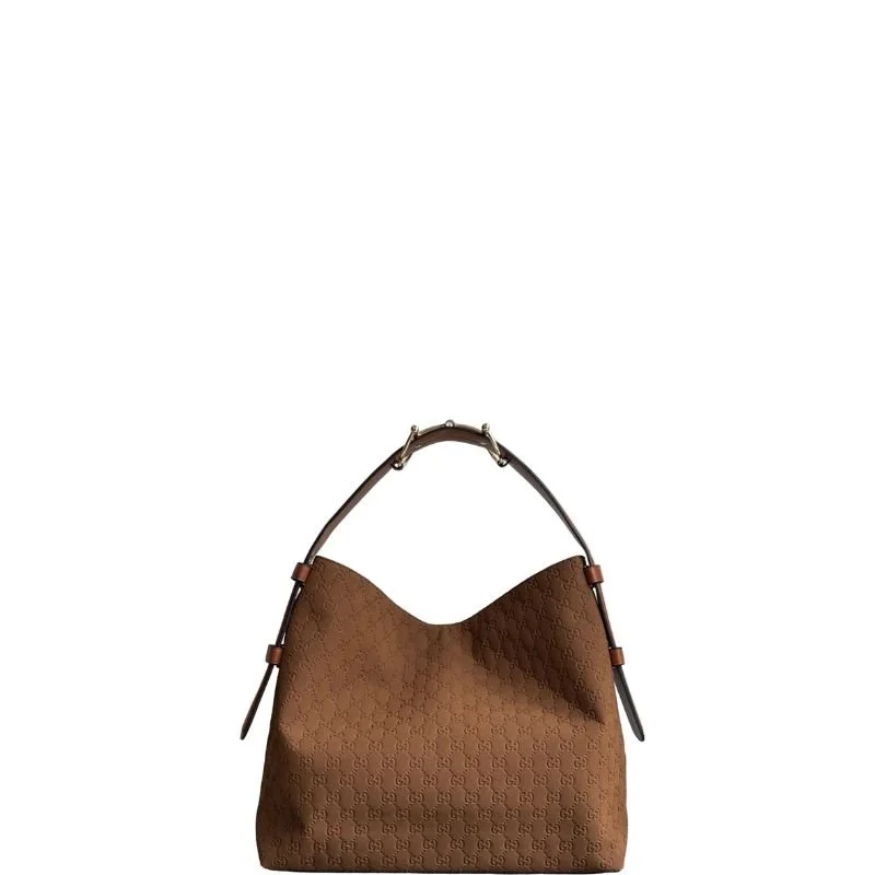 Large Beatrix Tote Bag Suede Ginger