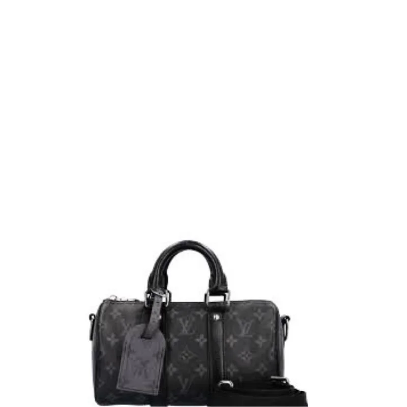 Keepall Pillow Bag Black/Grey 25