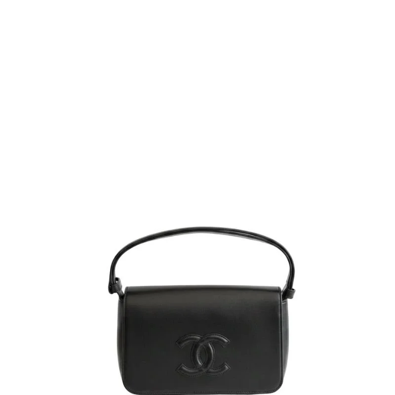 Lambskin Messenger Bag Black