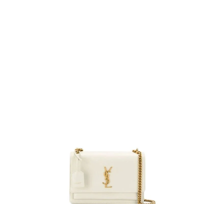 Sunset Shoulder Chain Bag White
