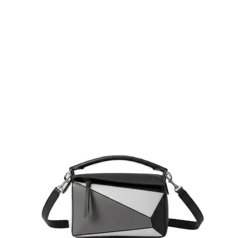 Puzzle Edge Bag Black/Grey