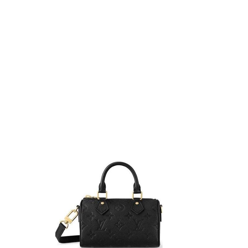 Nano Speedy Shoulder Bag  Black