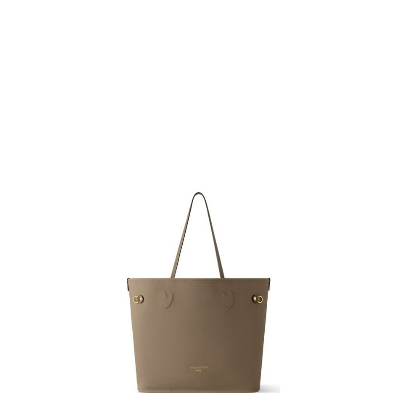 Neverfull Inside Out MM  Tote Bag Beige