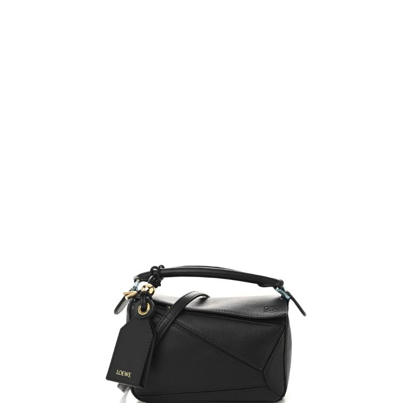 Puzzle Nappa Bag Black