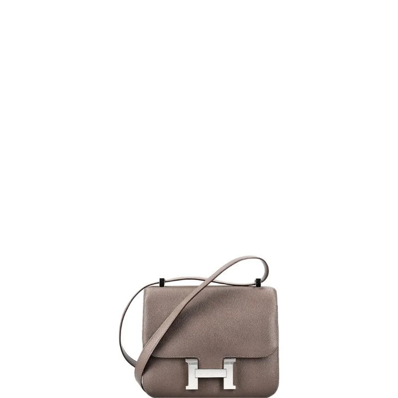 Constance Shoulder Bag BrownGrey/Silver