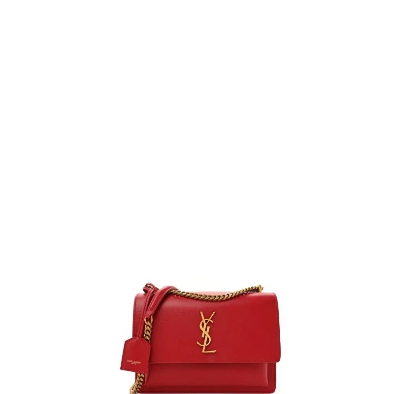 Sunset Shoulder Chain Bag Red