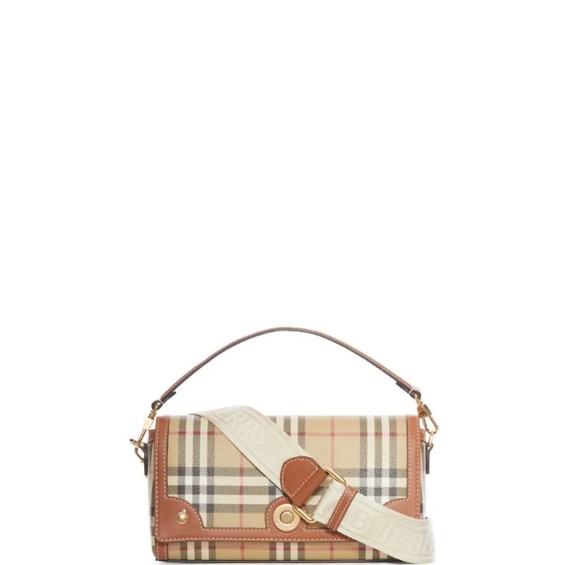 Note Canvas Bag Brown