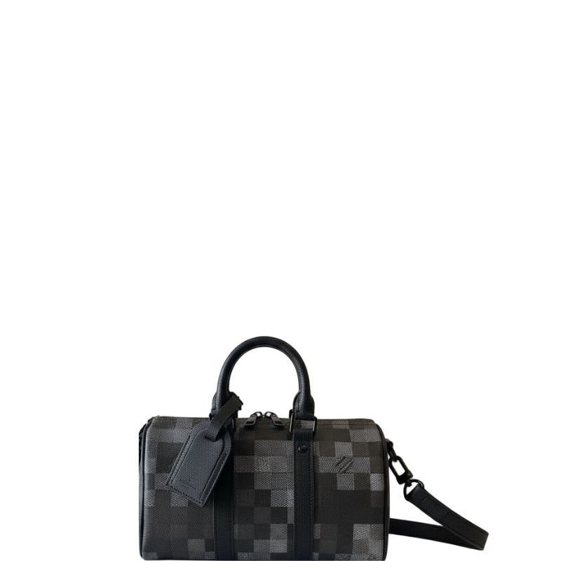 Keepall Pillow Bag Grey Mosaic 25