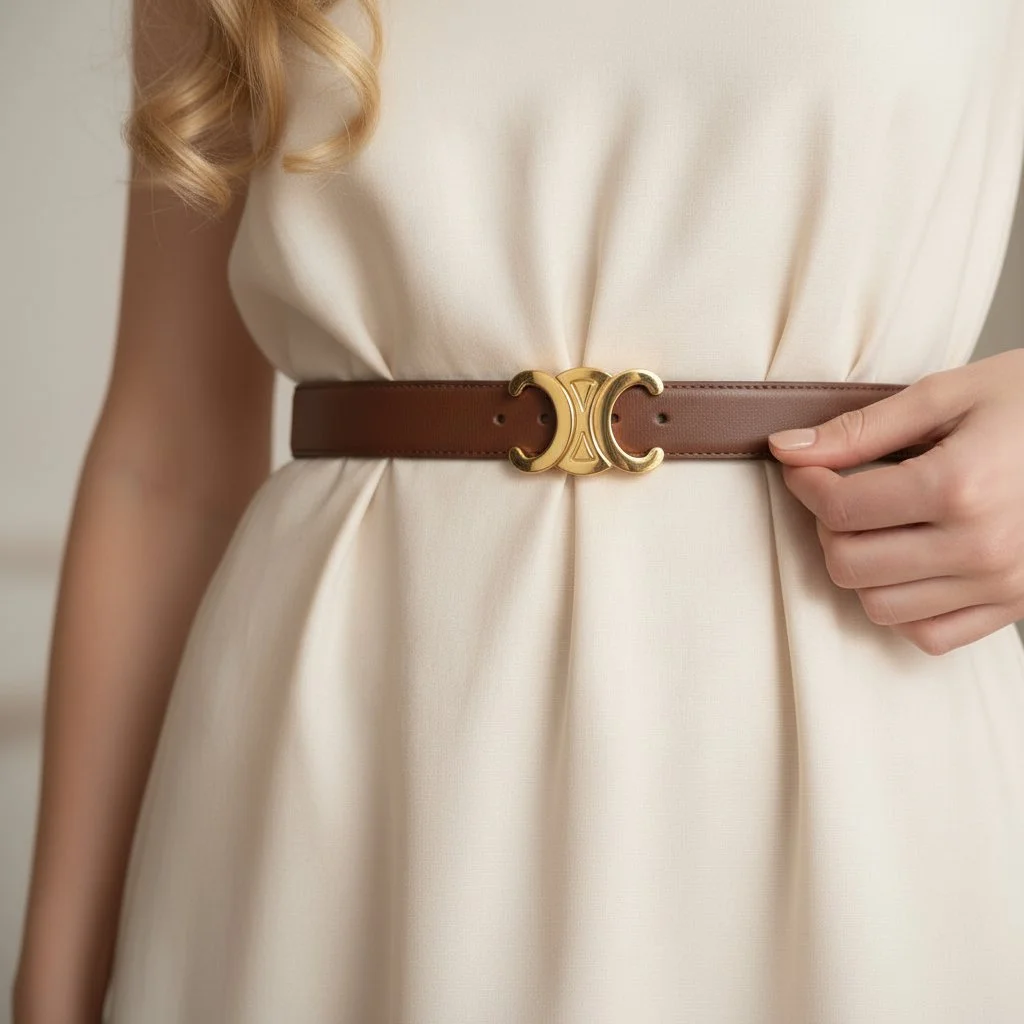 Arc de Triomphe Belt Brown