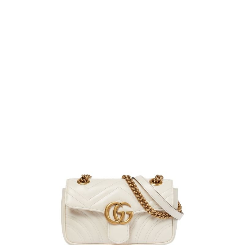 Marmont Shoulder Bag White