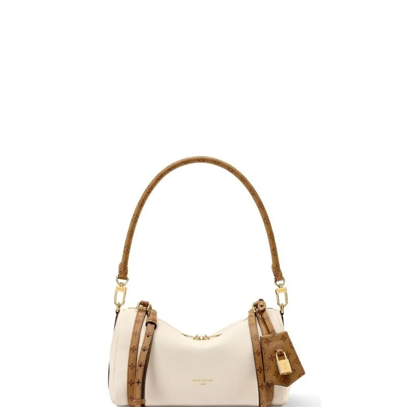 Express PM Bag White/Brown Monogram