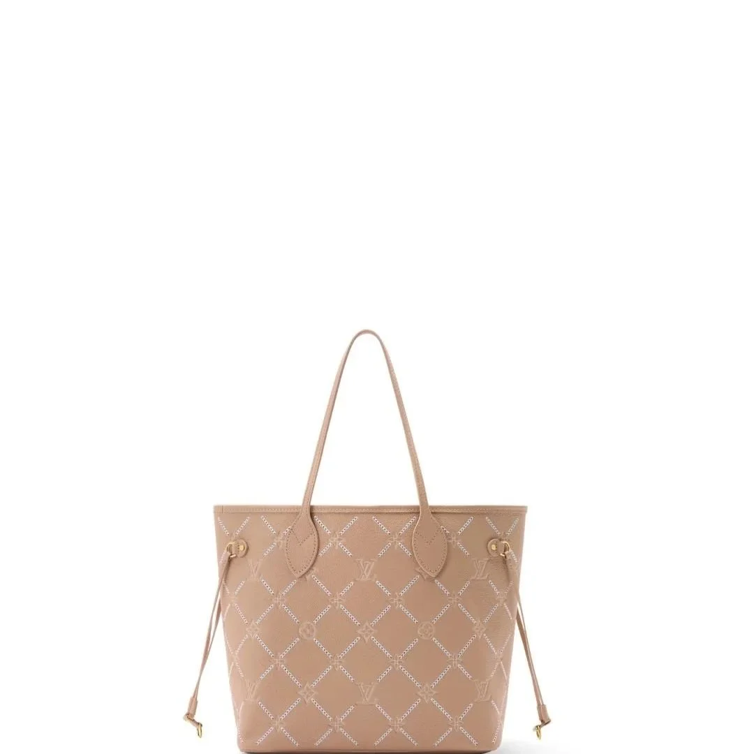 Neverfull MM  Tote Bag Milk Chocolate New Style