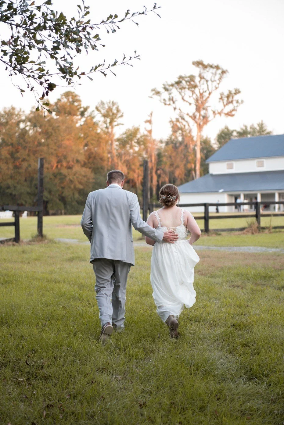 Newlywed couple at our Southeast Georgia venue.