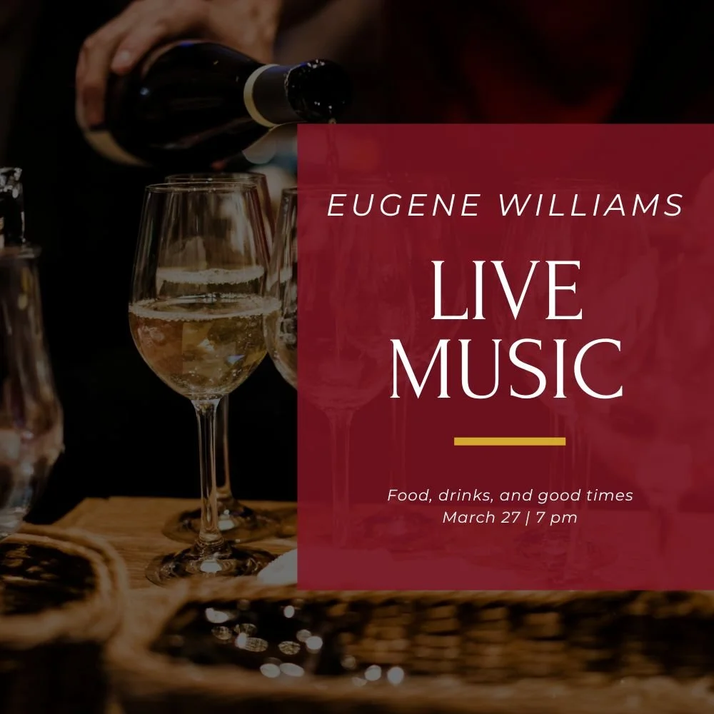 Live Music: Eugene Williams 