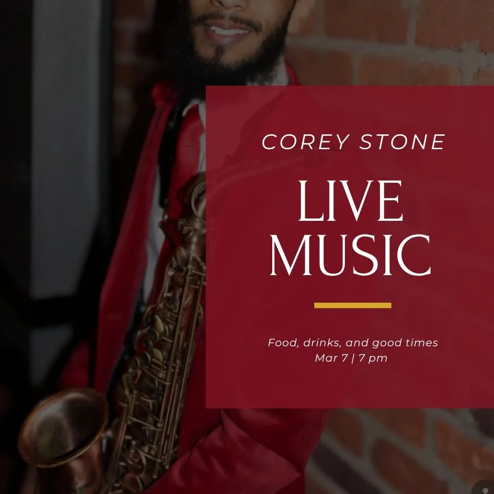 Live Music: Corey Stone 
