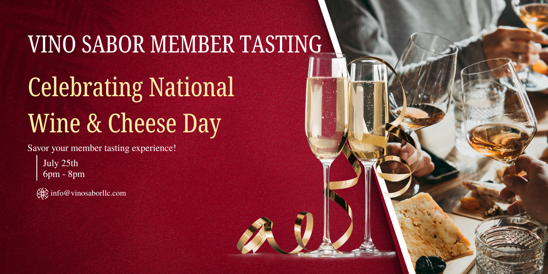 Member Only Wine & Cheese Tasting