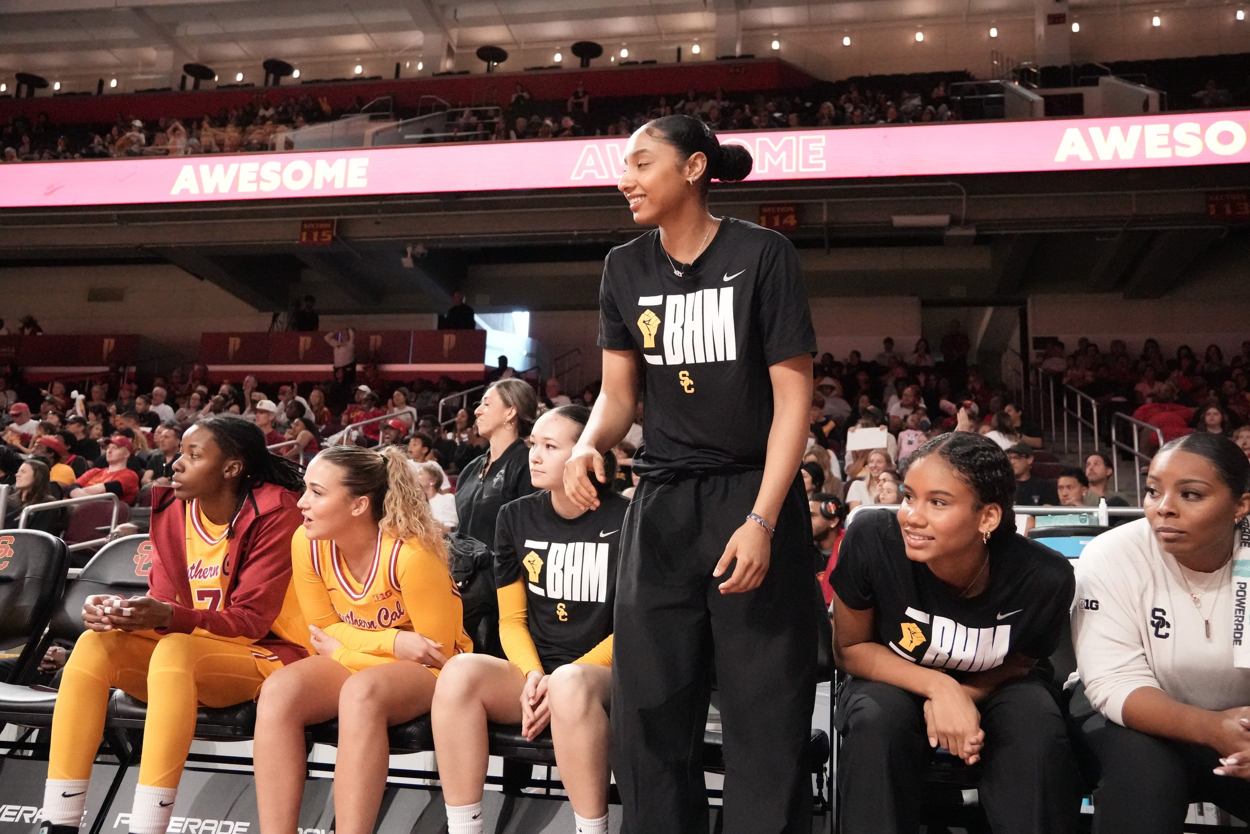 USC WBB VS RUTGERS WBB GAME PHOTOS