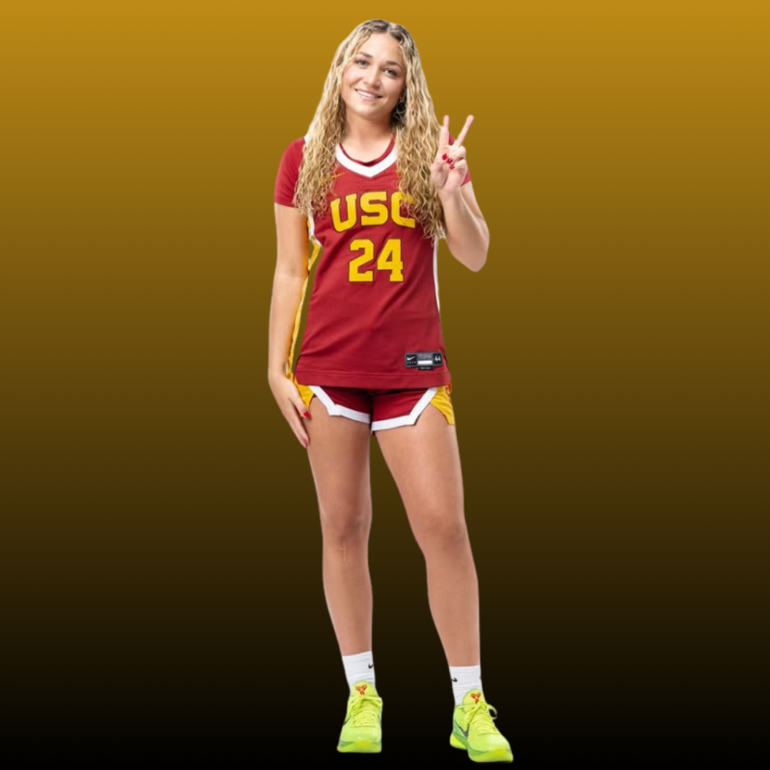 Brooklin Shamblin USC women's basketball team pic