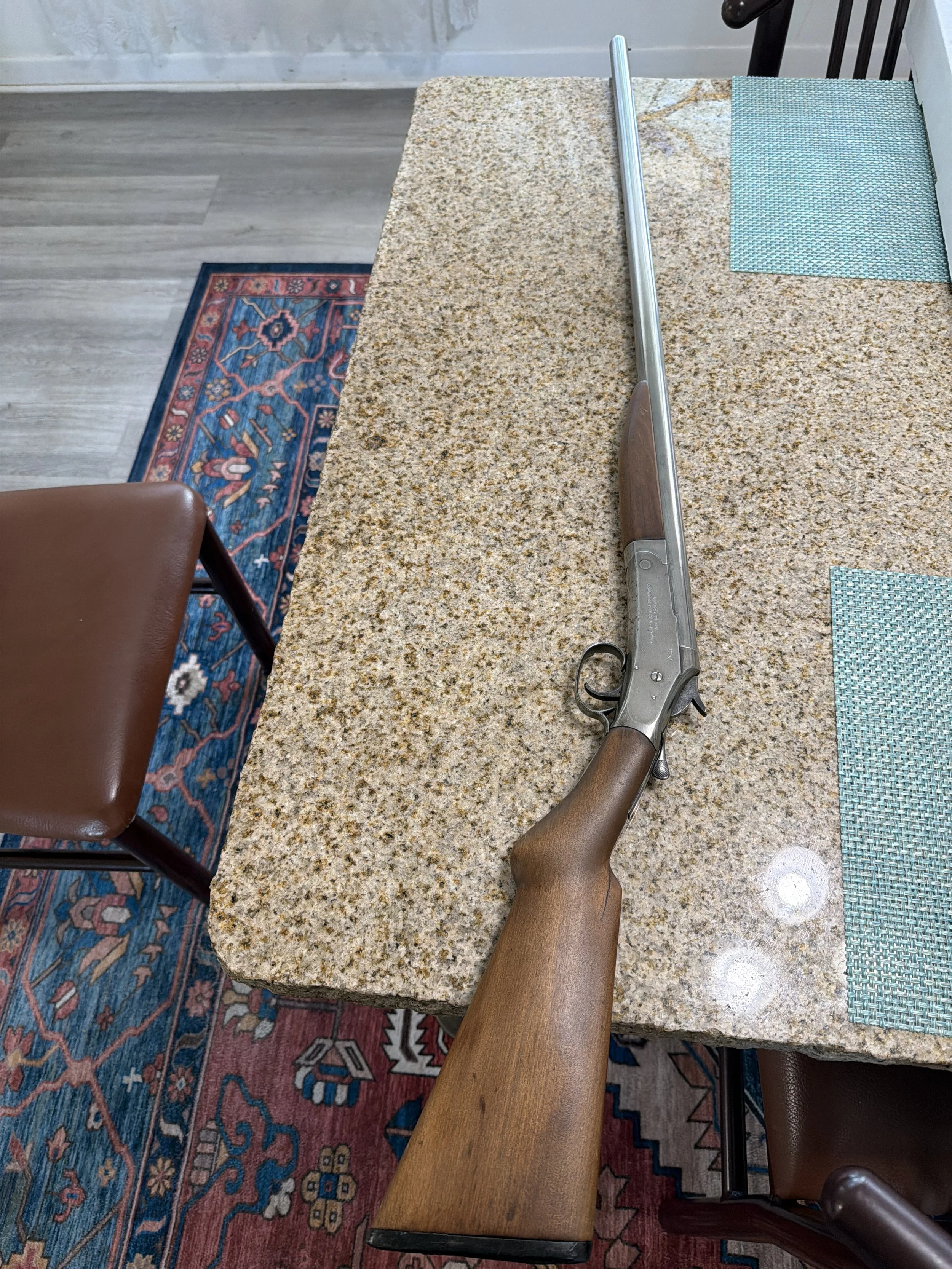  Single shot 12 gage  Name: Victor Carlson Item Description: Victor plain American gun co new york Asking Price: 200 Price Negotiation: Make Offer Phone: (518) 231-7035 Either Calls or Texts  Expires: 12/09