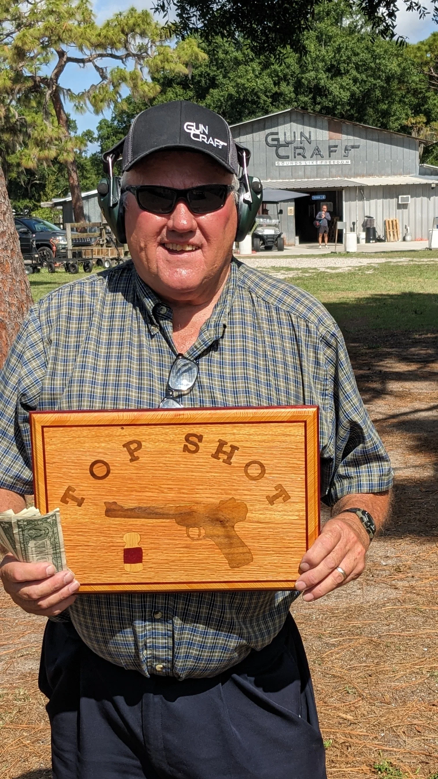 5-22-2026: 13 Participants Today, Paul Navotny, Doug Wallace and Bruce Crain all hit the bottle in the first round, causing a shoot off. Bruce Crain hit the bottle in the first round of the shoot off and claimed all the remaining money and Glory.