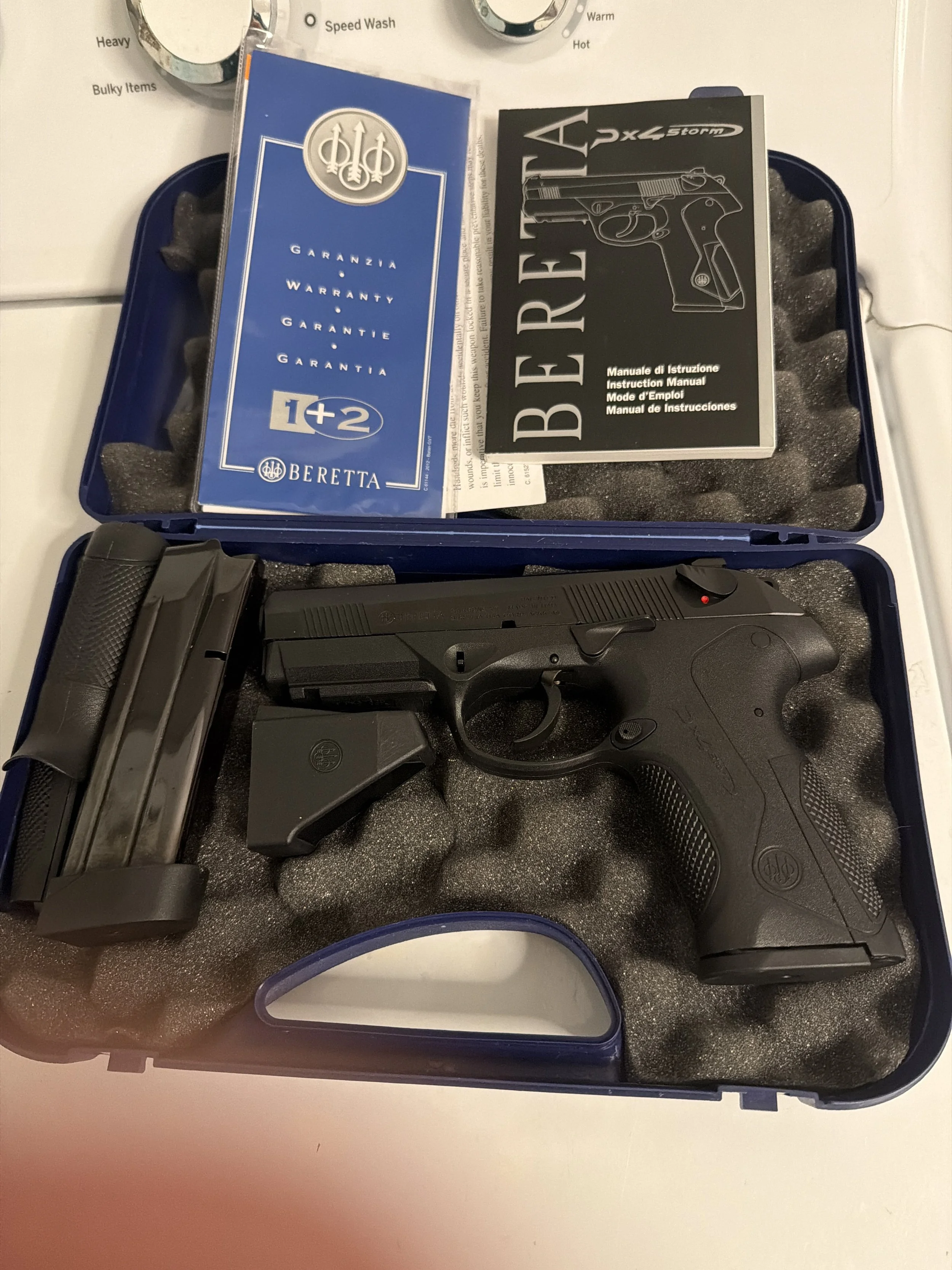  Beretta 45 auto  Name: Victor Carlson Item Description: 2 clips , case and books Asking Price: 450 Price Negotiation: Make Offer Phone: (518) 231-7035 Either Calls or Texts Email: justferns1959@yahoo.com Expires: 12/08