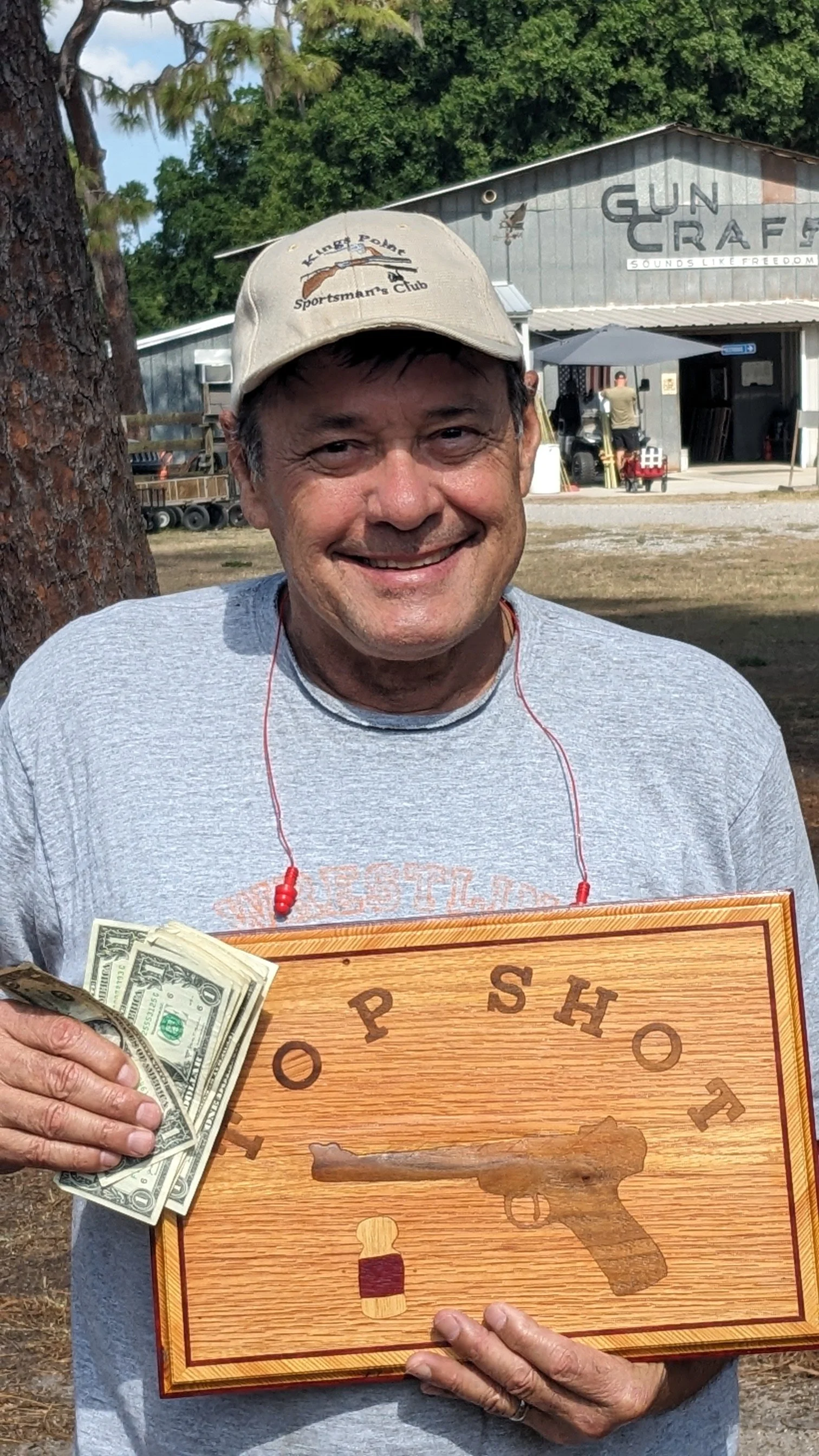 5/1/2026
17 Participants today; Rick McFerran was the only shooter to hit the bottle in the first round and took all the Money and Glory.