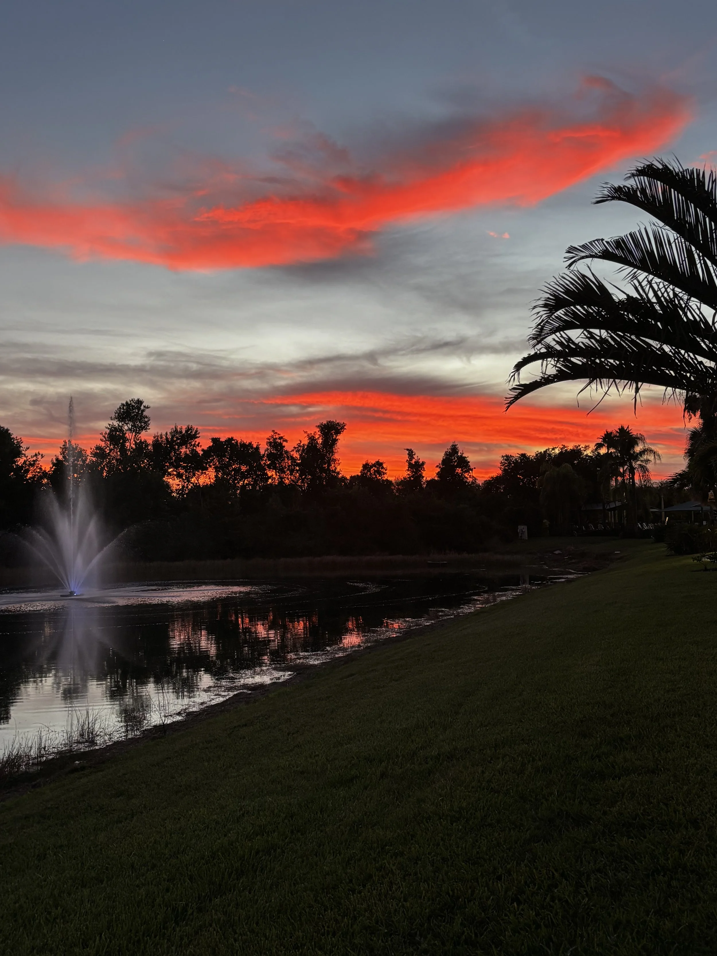 11-Sunset at the South Club