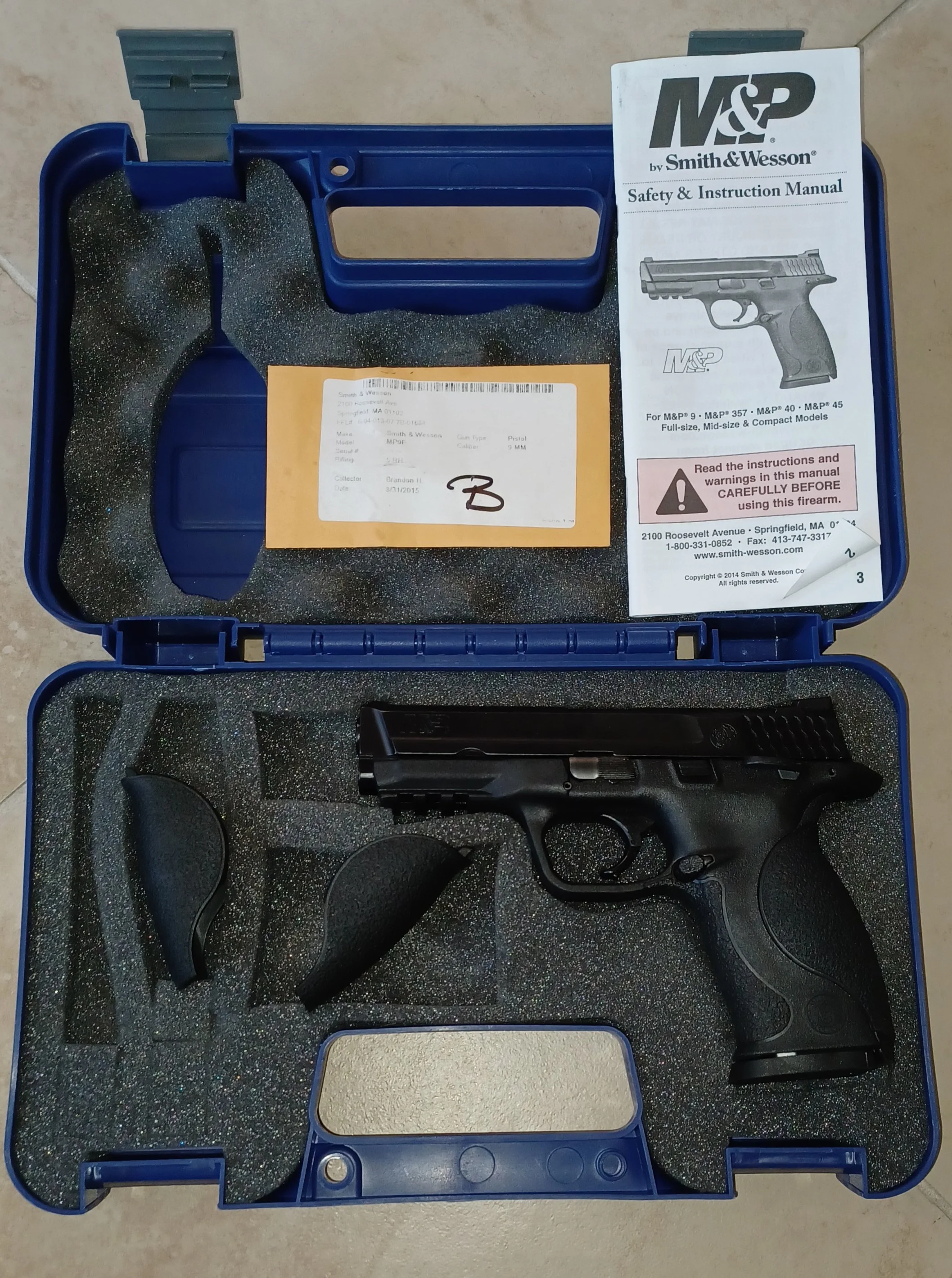  S&W9mm 2.0 pistol for sale  Name: John Barry Item Description: S&W M&P 9MM 2.0 Pistol post 2017 production, very little use excellent condition Asking Price: 400 Price Negotiation: Firm Price Phone: (813) 253-9659 Either Calls or Texts  Expires: 7/2