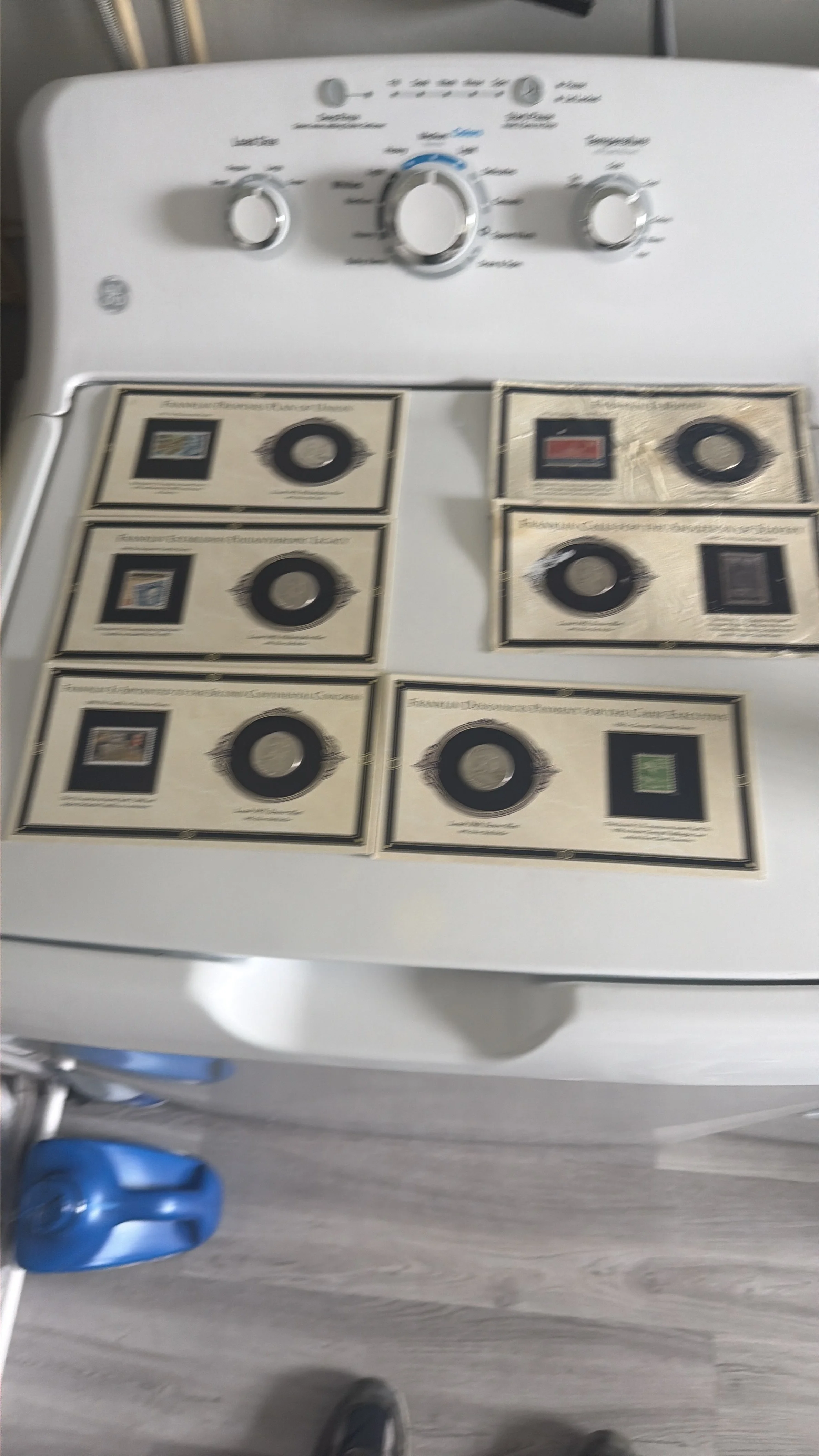  Coin collection Franklin half dollars with stamps  Name: Victor Carlson Item Description: 4 are in weary good shape two have water damage Asking Price: 300 Price Negotiation: Make Offer Phone: (518) 231-7035 Either Calls or Texts  Expires: 8/31