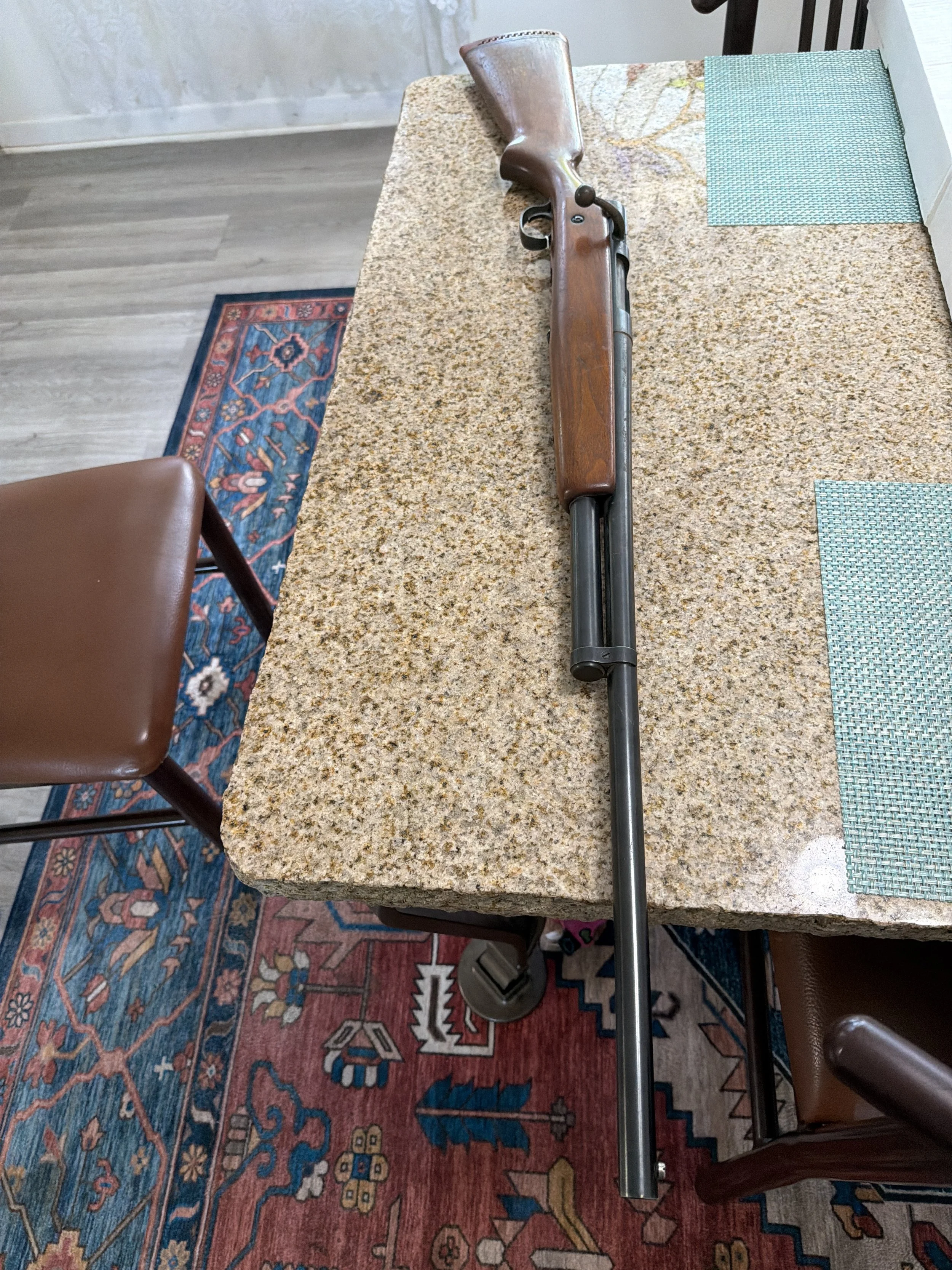  16 gage bolt action needs a cleaning  Name: Victor Carlson Item Description: Everything looks good . Asking Price: 150 Price Negotiation: Make Offer Phone: (518) 231-7035 Either Calls or Texts  Expires: 12/09