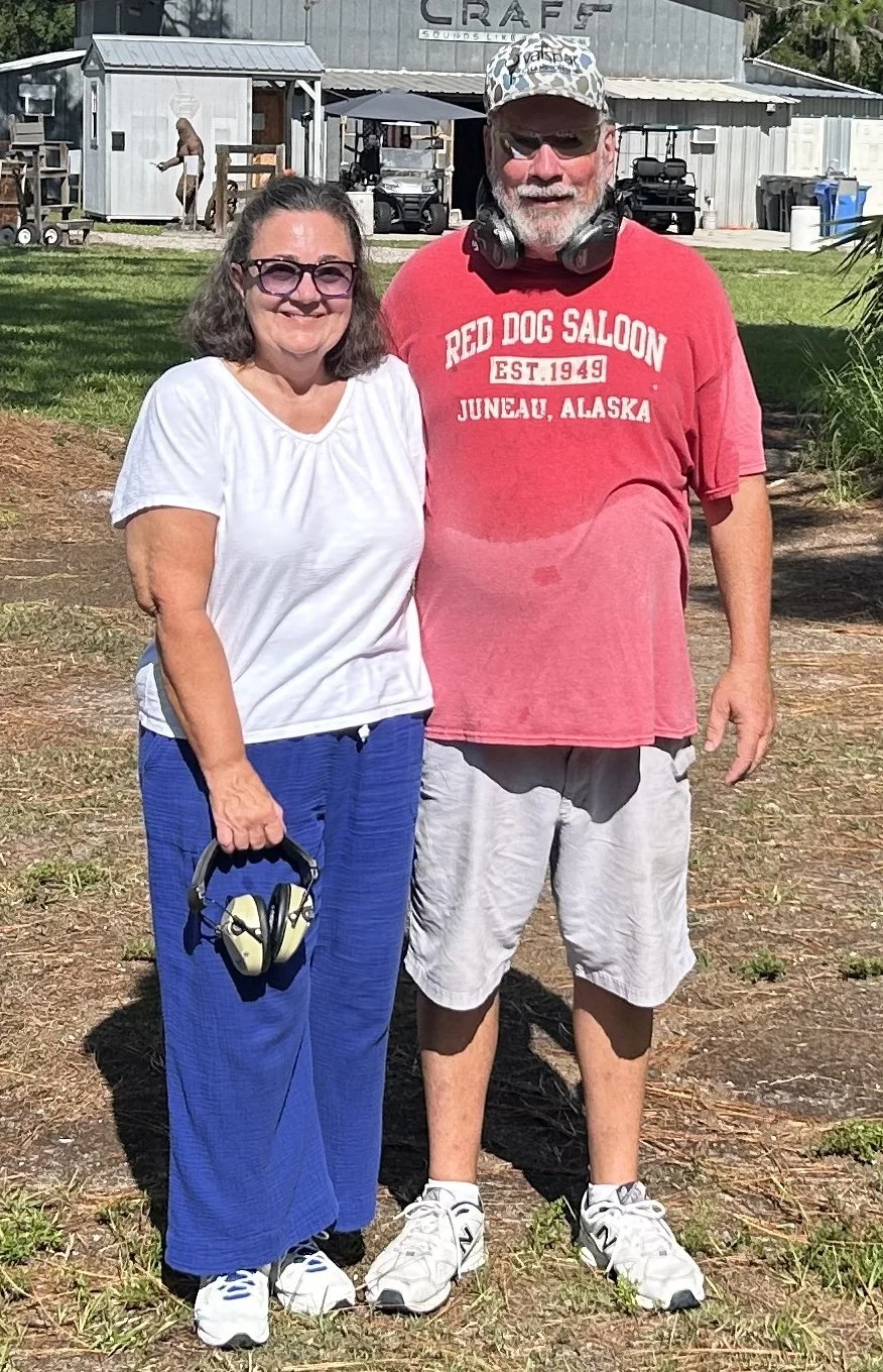 8-28-2026 Our Friday group and GunCraft Range welcomed 2 new shooters today Gerry and Elaine Manley. Welcome!