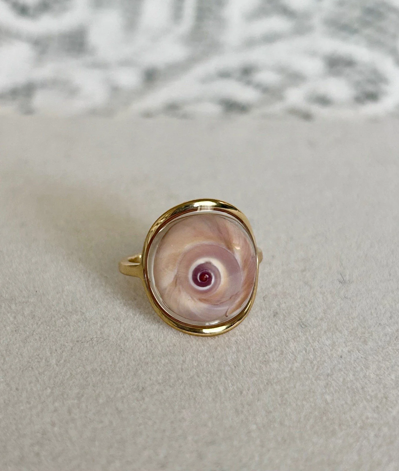 Drifting Moon Ring