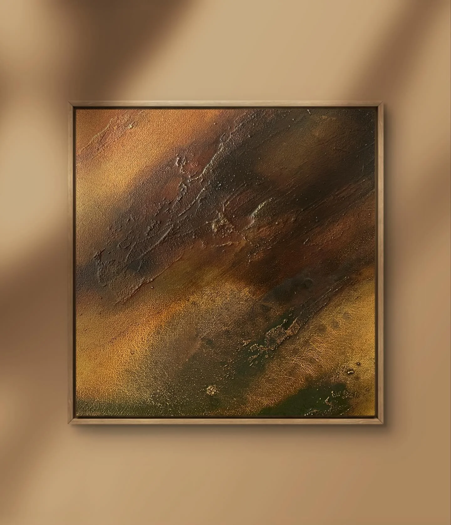 Excited to share this lovely trio of 12x12 acrylic paintings &ldquo;Moths to a Flame&rdquo;. I name my paintings based on song lyrics that feel right during the process 🎶 

#organicabstractart #abstractexpressionism #fluidart #modernpainting #artcol