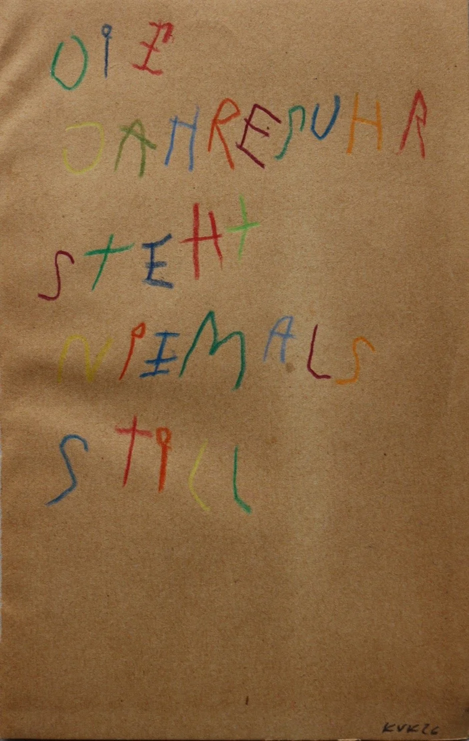 Buchseite „Jahresuhr“