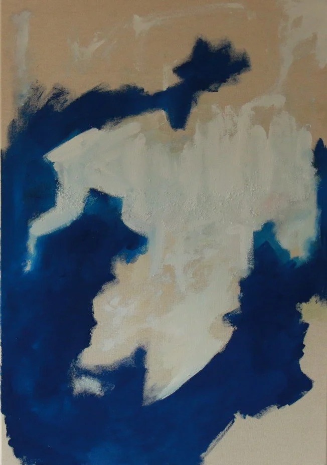 fallen / geist / elephant, 2023, Acryl on Canvas, 100 x 70