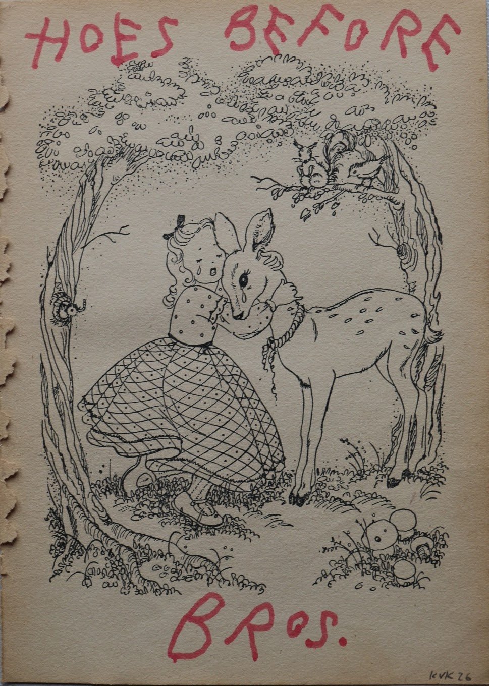 Buchseite „Hoes before Bros“